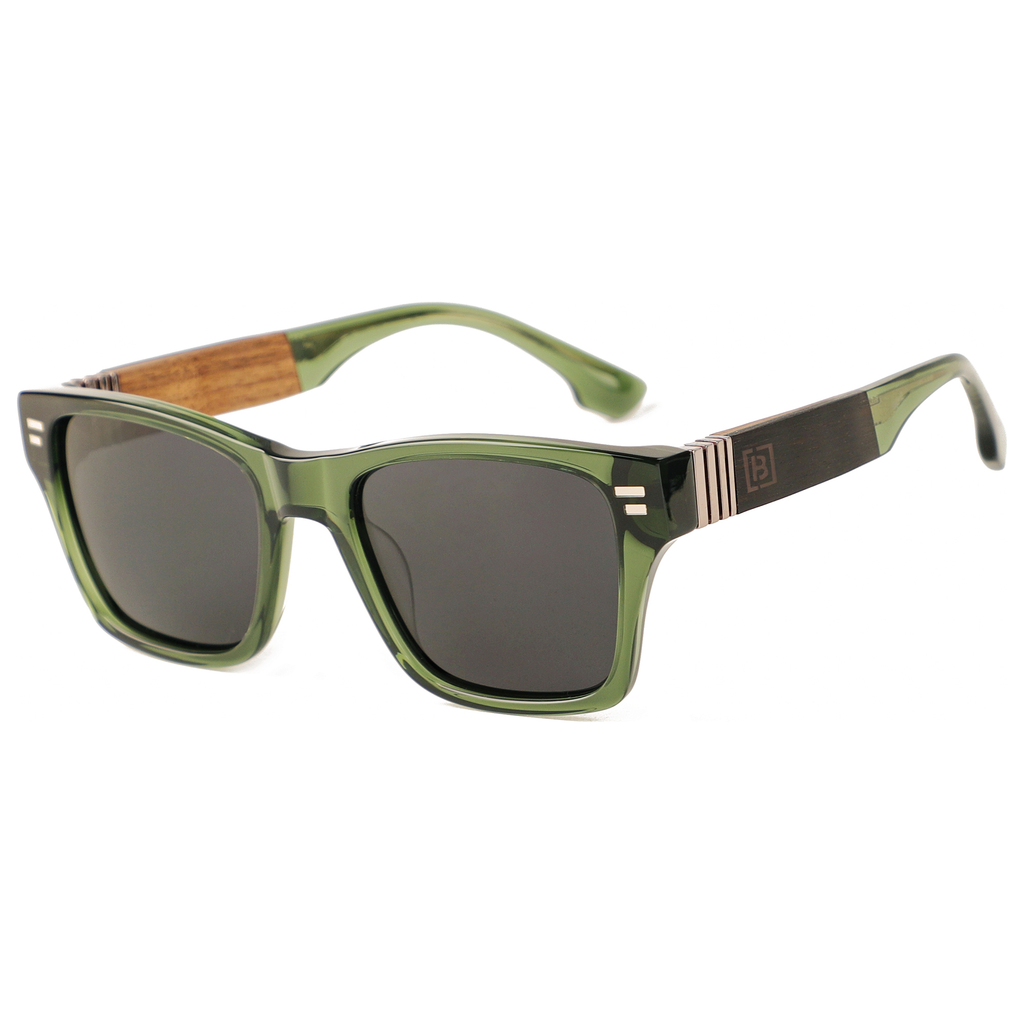 Glover - Acetate & Wood Sunglasses