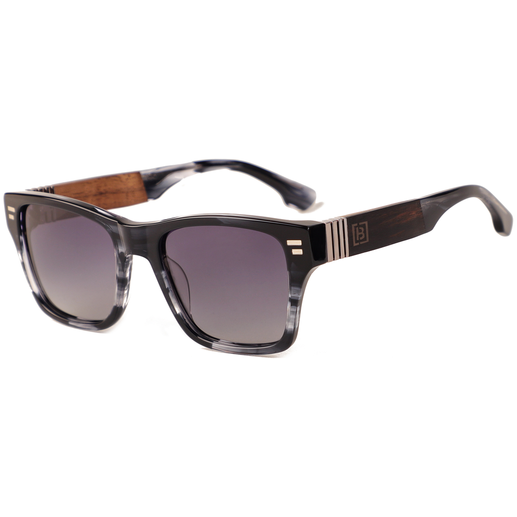 Glover - Acetate & Wood Sunglasses