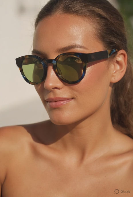 Havana - Acetate & Wood Sunglasses