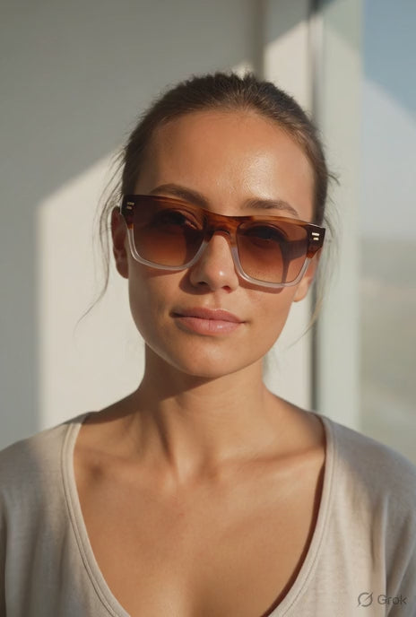 Glover - Acetate & Wood Sunglasses