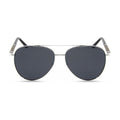 Stig - Titanium & Wood Aviator Sunglasses