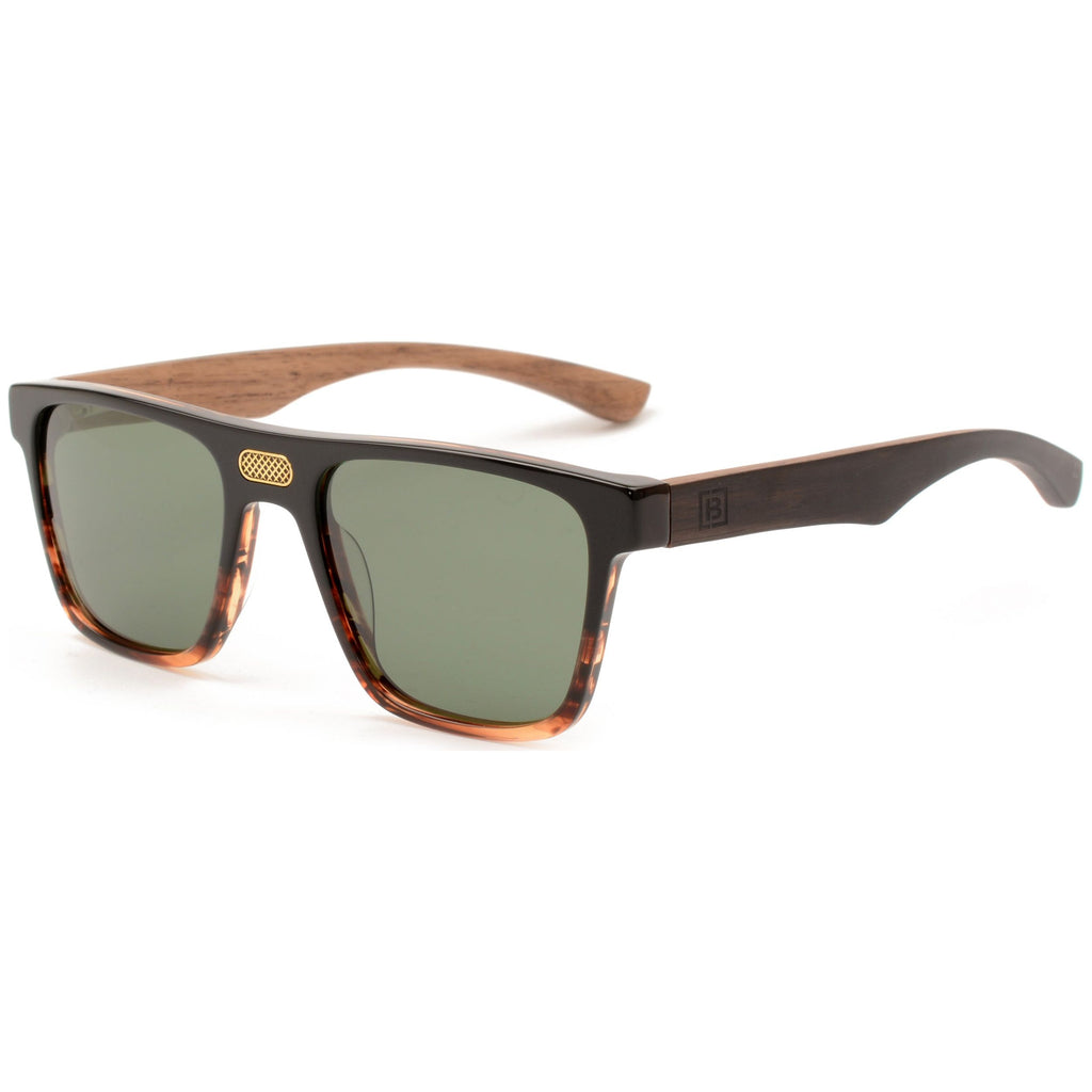 Leo - Acetate & Wood Sunglasses