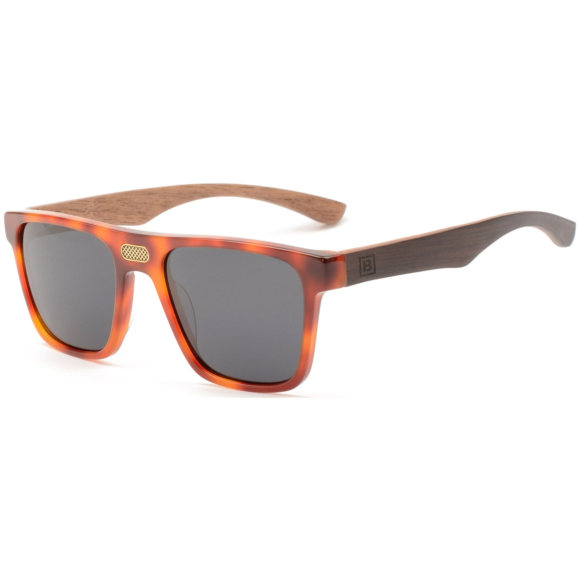 Leo - Acetate & Wood Sunglasses