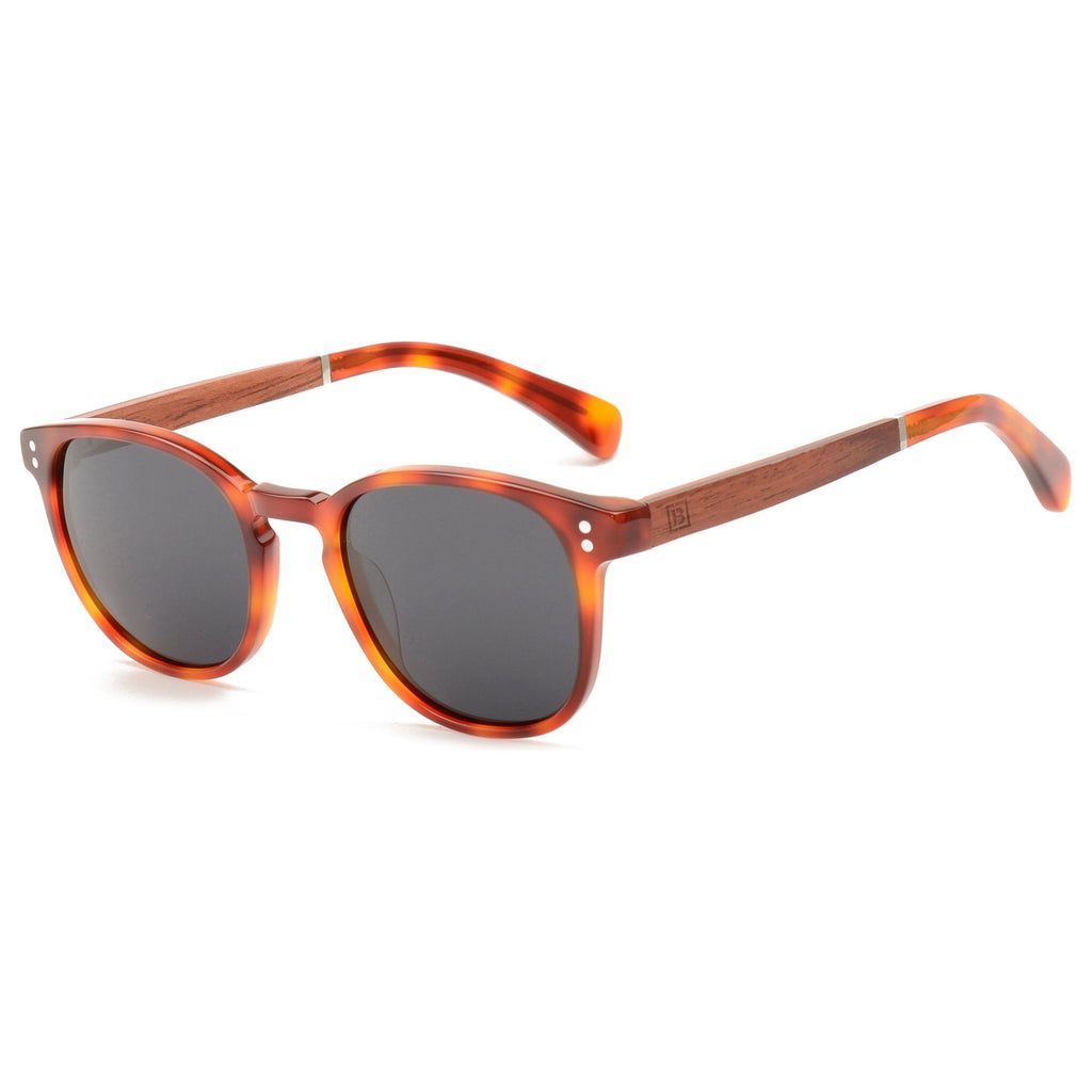 Cam - Acetate & Wood Sunglasses