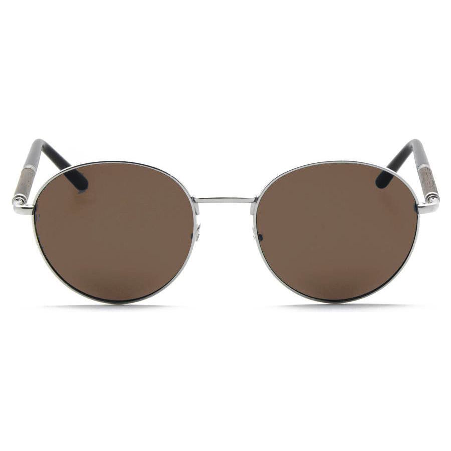 Jet - Titanium & Wood Sunglasses