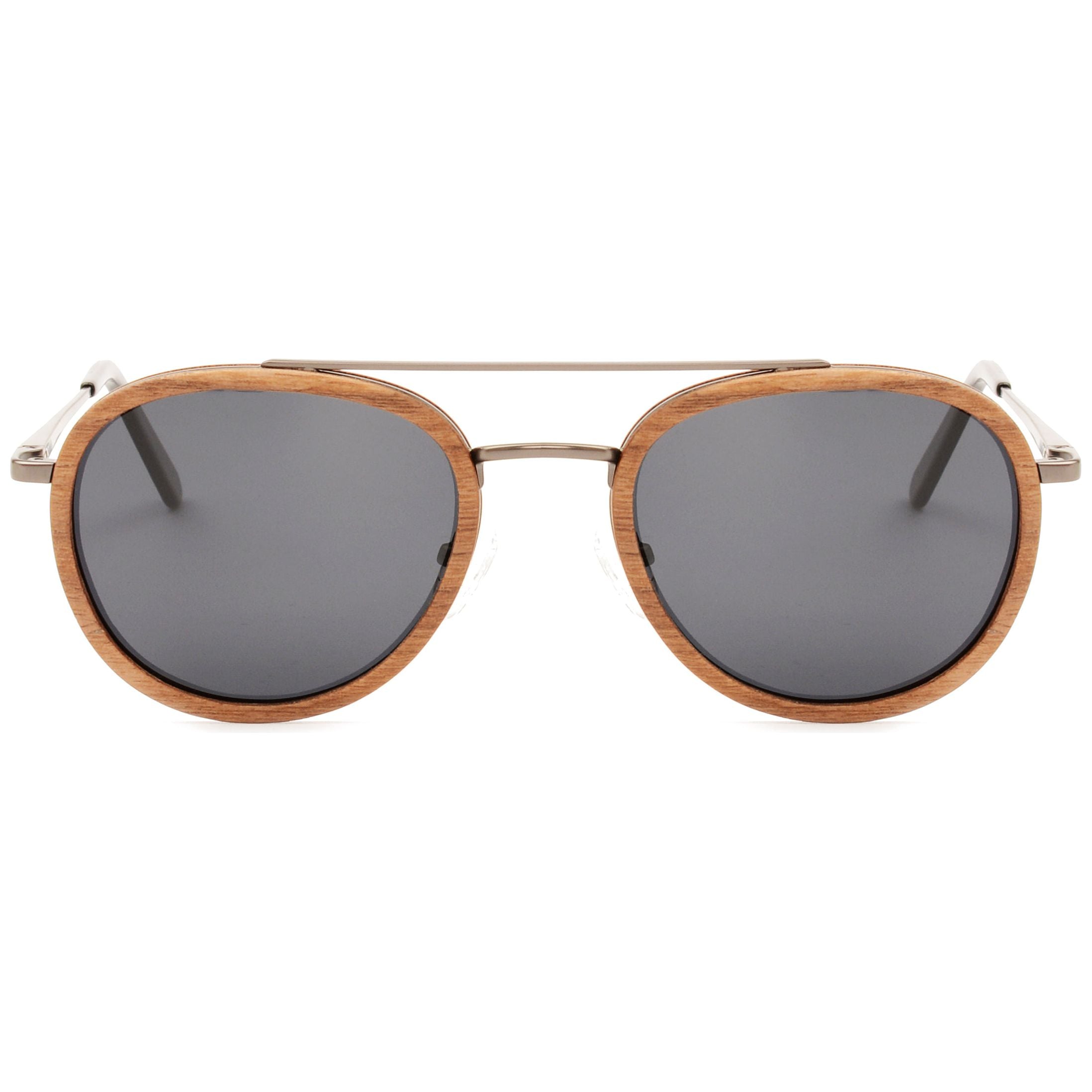 O'Hara - Metal & Wood Sunglasses